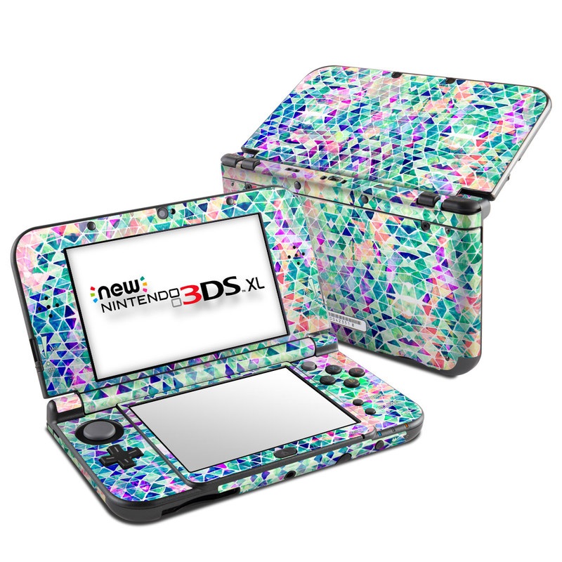 Nintendo New 3DS XL Skin - Pastel Triangle (Image 1)