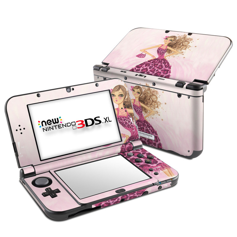 Nintendo New 3DS XL Skin - Perfectly Pink (Image 1)