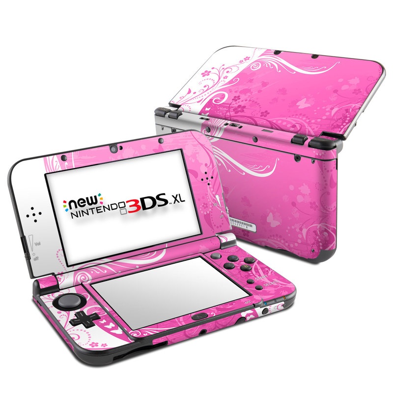 Nintendo New 3DS XL Skin - Pink Crush (Image 1)