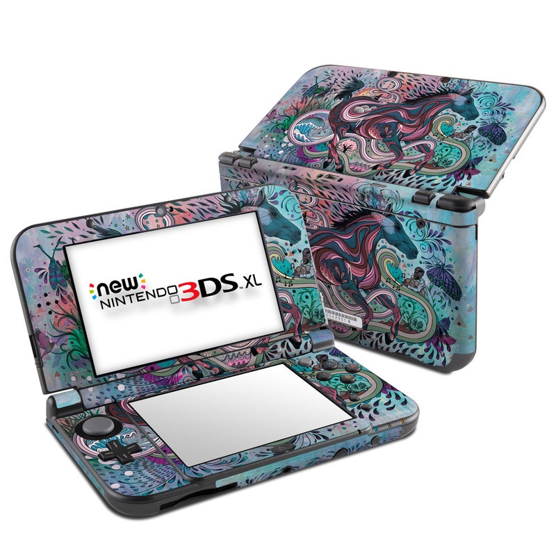 Nintendo New 3DS XL Skin - Poetry in Motion (Image 1)