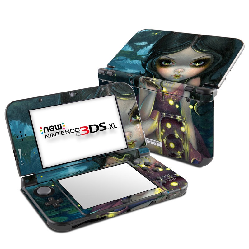 Nintendo New 3DS XL Skin - Releasing Fireflies (Image 1)