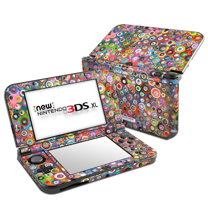 Nintendo New 3DS XL Skin - Round and Round (Image 1)