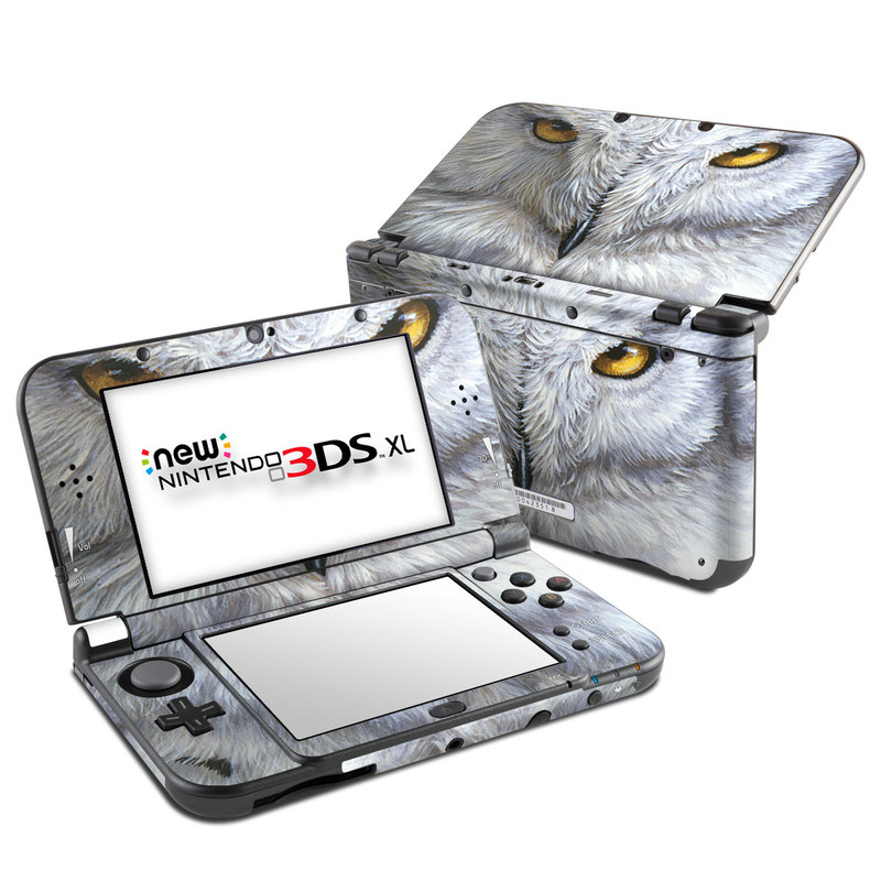 Nintendo New 3DS XL Skin - Snowy Owl (Image 1)