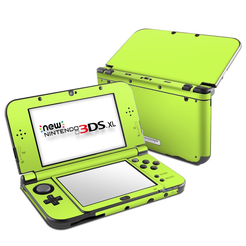 Nintendo New 3DS XL Skin - Solid State Lime (Image 1)
