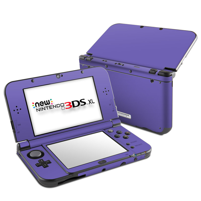 Nintendo New 3DS XL Skin - Solid State Purple (Image 1)
