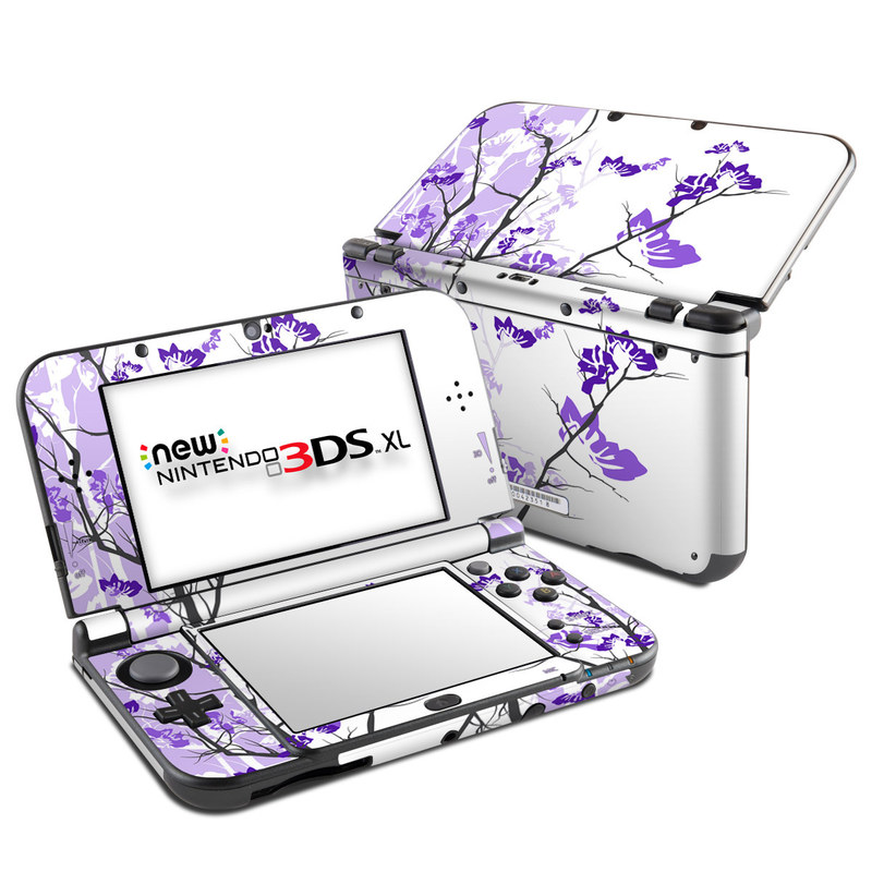 Nintendo New 3DS XL Skin - Violet Tranquility (Image 1)