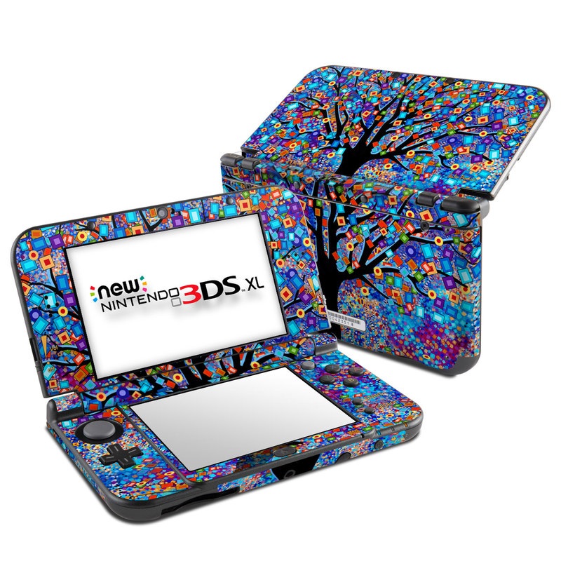 Nintendo New 3DS XL Skin - Tree Carnival (Image 1)
