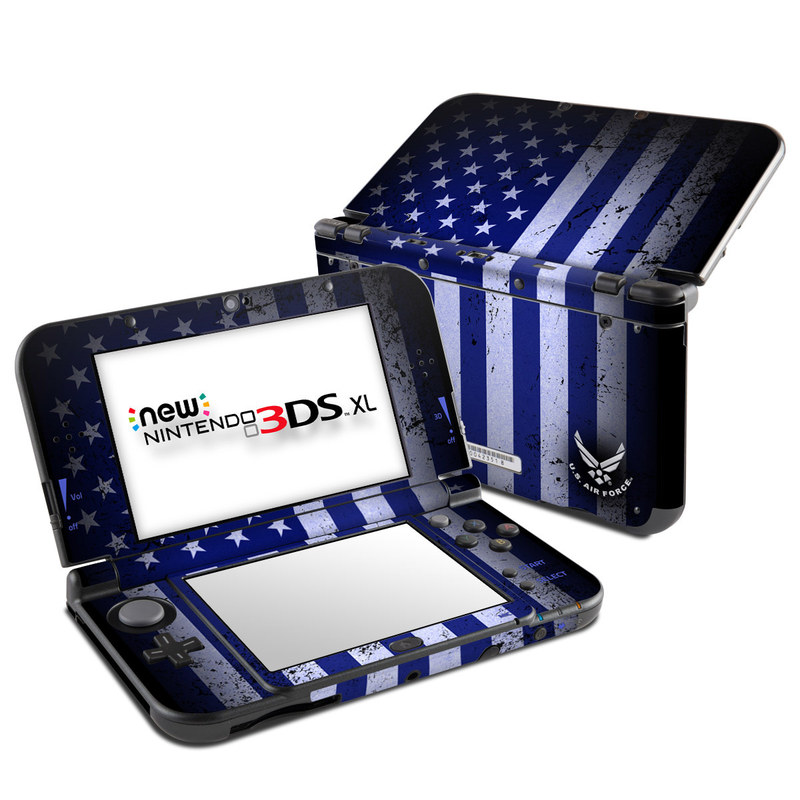 Nintendo New 3DS XL Skin - USAF Flag (Image 1)
