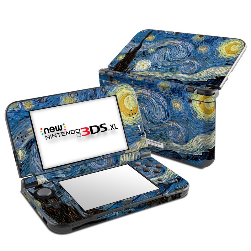 Nintendo New 3DS XL Skin - Starry Night (Image 1)