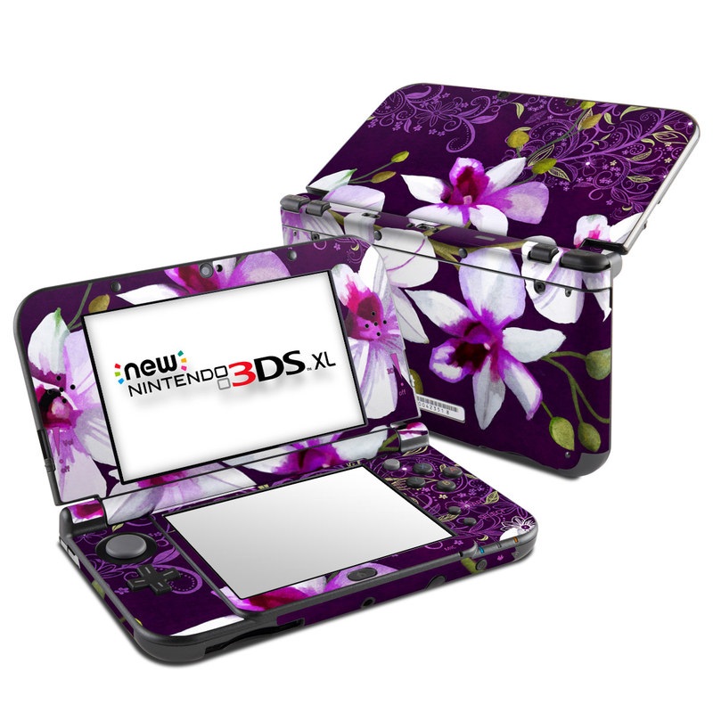 Nintendo New 3DS XL Skin - Violet Worlds (Image 1)
