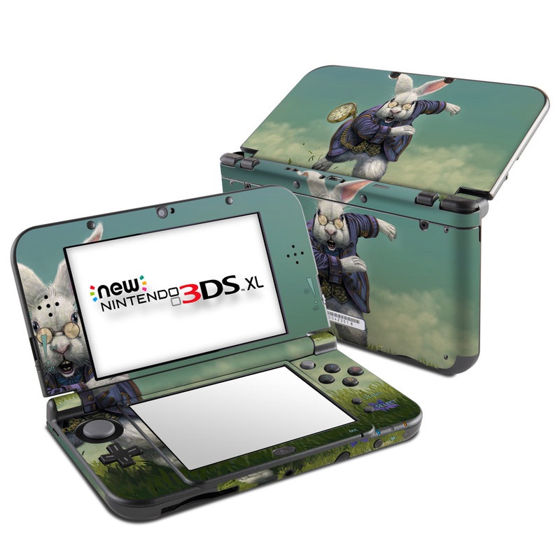 Nintendo New 3DS XL Skin - White Rabbit (Image 1)