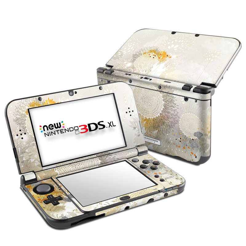 Nintendo New 3DS XL Skin - White Velvet (Image 1)