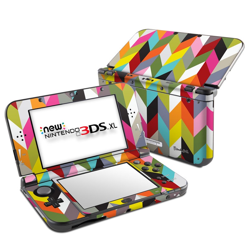 Nintendo New 3DS XL Skin - Ziggy Condensed (Image 1)