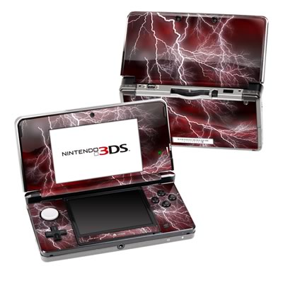 Nintendo 3DS Skin - Apocalypse Red