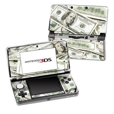 Nintendo 3DS Skin - Benjamins