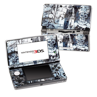 Nintendo 3DS Skin - Black Mass