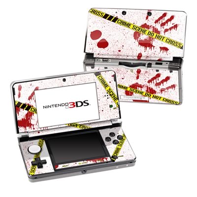 Nintendo 3DS Skin - Crime Scene Revisited