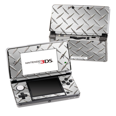 Nintendo 3DS Skin - Diamond Plate