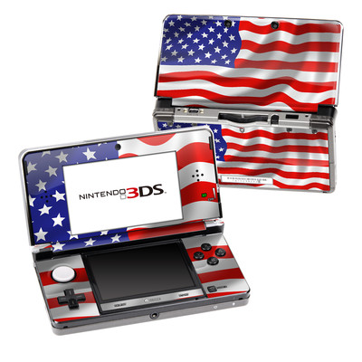 Nintendo 3DS Skin - USA Flag