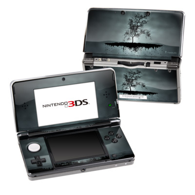 Nintendo 3DS Skin - Flying Tree Black