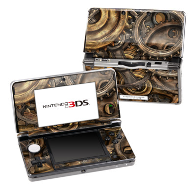 Nintendo 3DS Skin - Gears