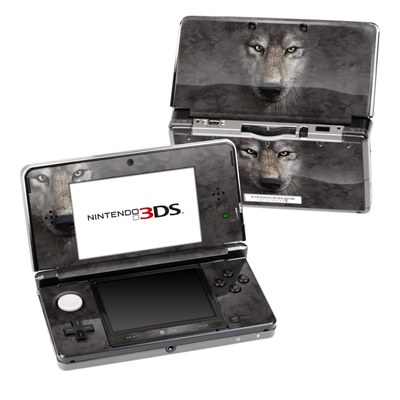 Nintendo 3DS Skin - Grey Wolf