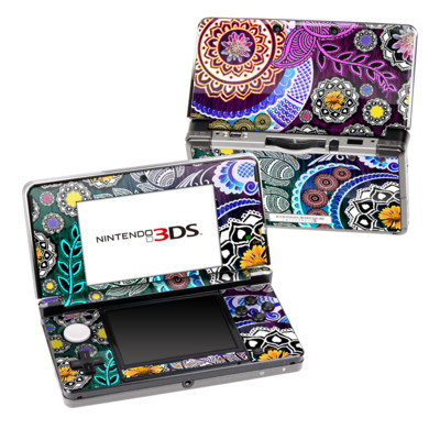 Nintendo 3DS Skin - Mehndi Garden