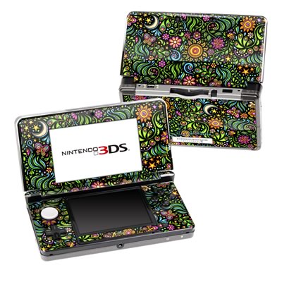 Nintendo 3DS Skin - Nature Ditzy