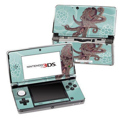 Nintendo 3DS Skin - Octopus Bloom