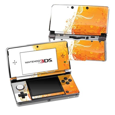 Nintendo 3DS Skin - Orange Crush