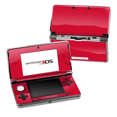 Nintendo 3DS Skin - Solid State Red