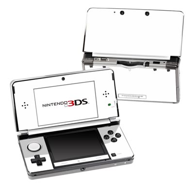 Nintendo 3DS Skin - Solid State White