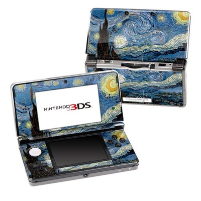 Nintendo 3DS Skin - Starry Night