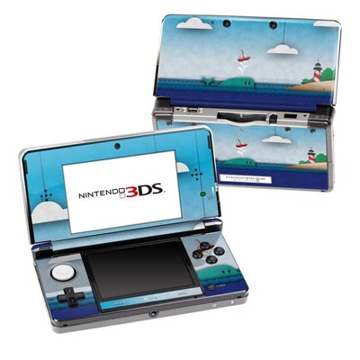 Nintendo 3DS Skin - Whale Sail