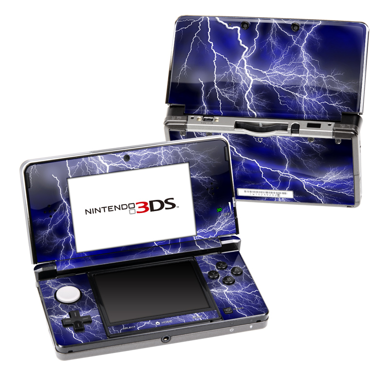 Nintendo 3DS Skin - Apocalypse Blue (Image 1)