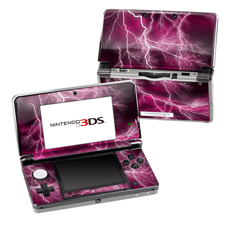 Nintendo 3DS Skin - Apocalypse Pink (Image 1)