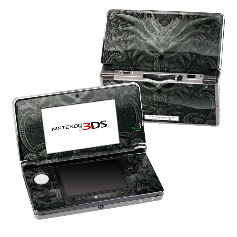 Nintendo 3DS Skin - Black Book (Image 1)