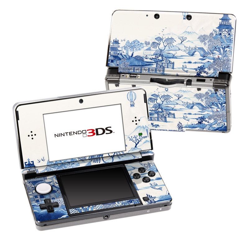 Nintendo 3DS Skin - Blue Willow (Image 1)