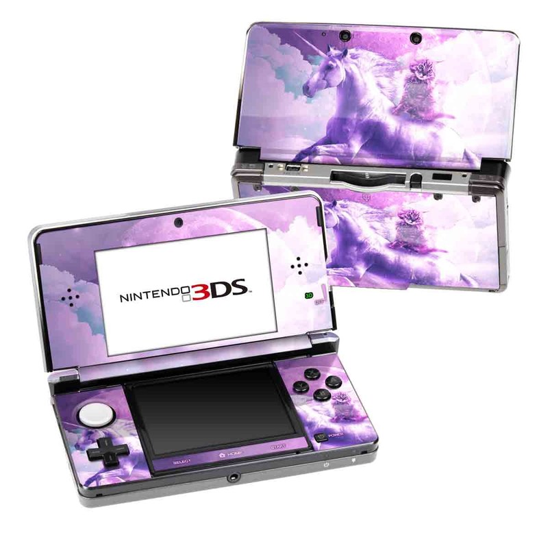 Nintendo 3DS Skin - Cat Unicorn (Image 1)