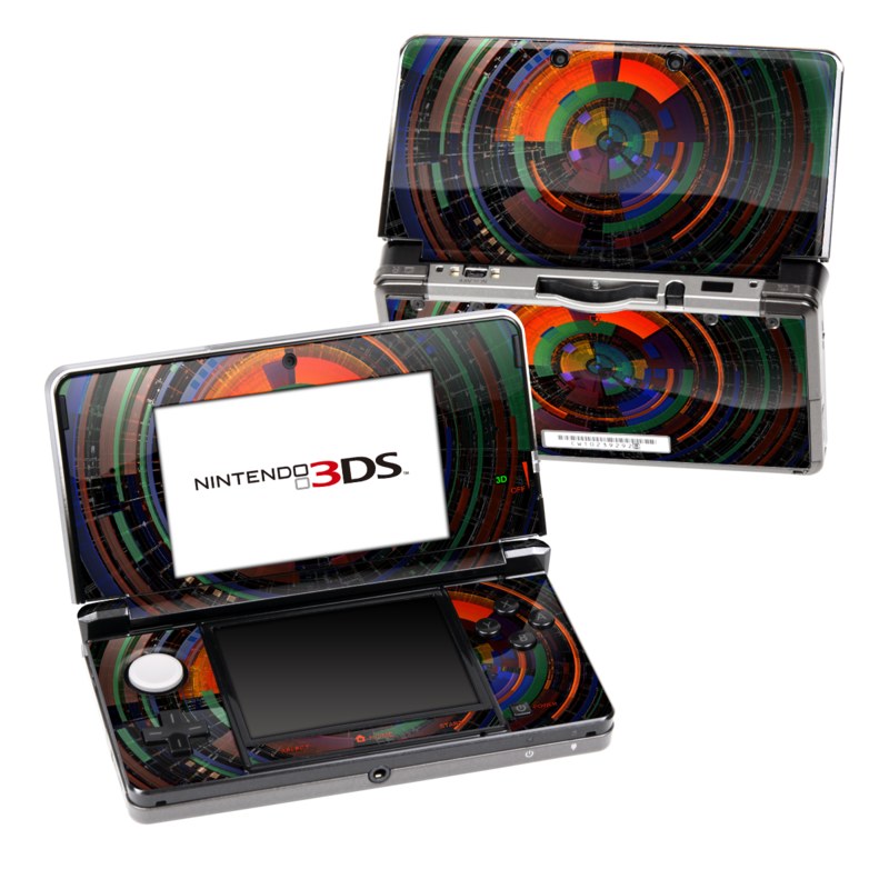Nintendo 3DS Skin - Color Wheel (Image 1)