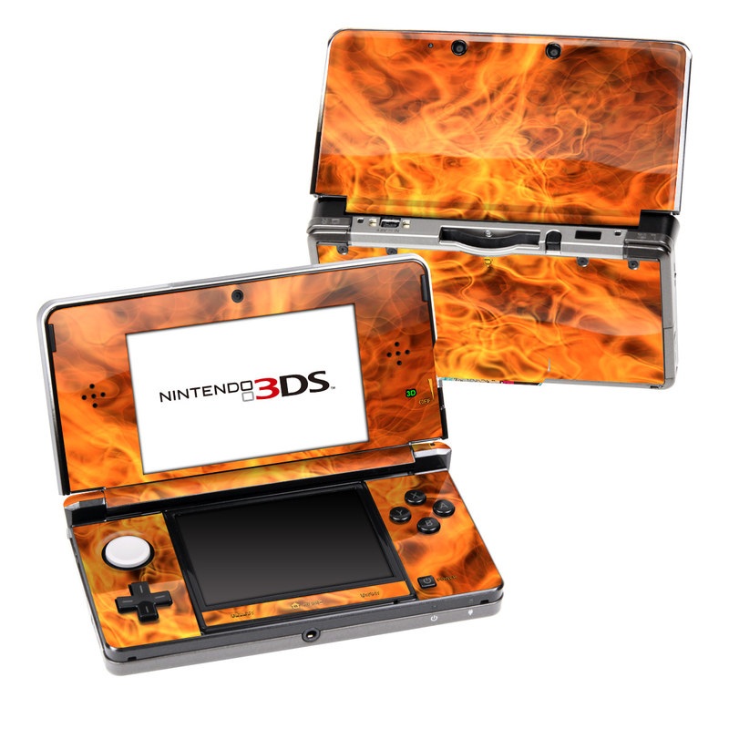 Nintendo 3DS Skin - Combustion (Image 1)
