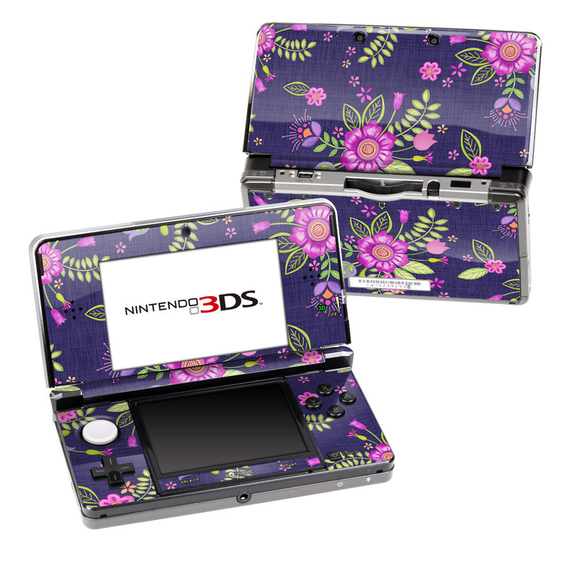 Nintendo 3DS Skin - Folk Floral (Image 1)
