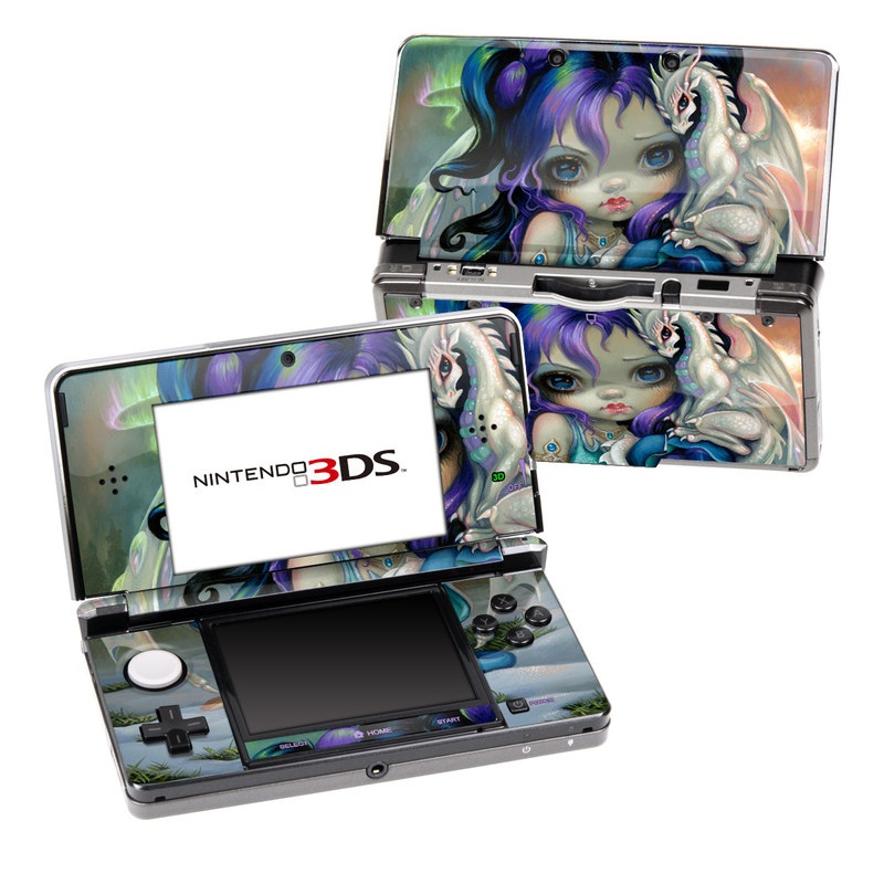 Nintendo 3DS Skin - Frost Dragonling (Image 1)