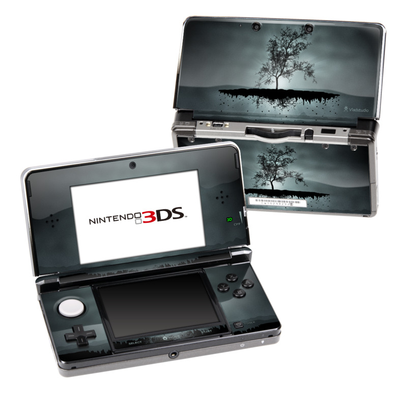 Nintendo 3DS Skin - Flying Tree Black (Image 1)