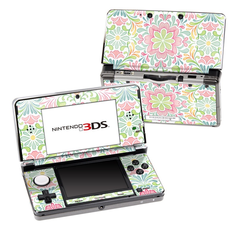 Nintendo 3DS Skin - Honeysuckle (Image 1)