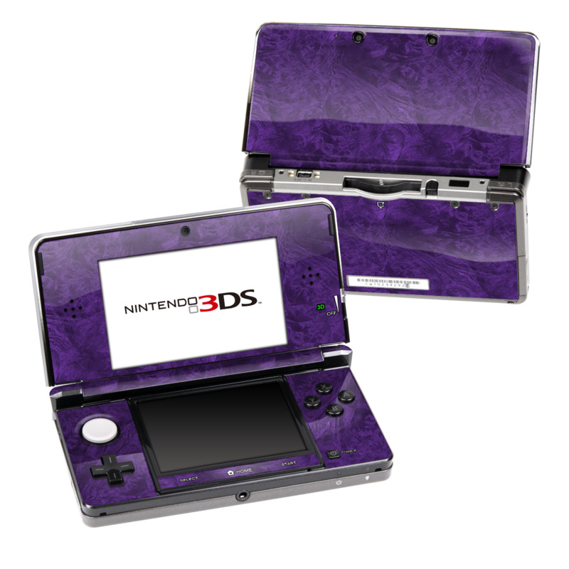 Nintendo 3DS Skin - Purple Lacquer (Image 1)
