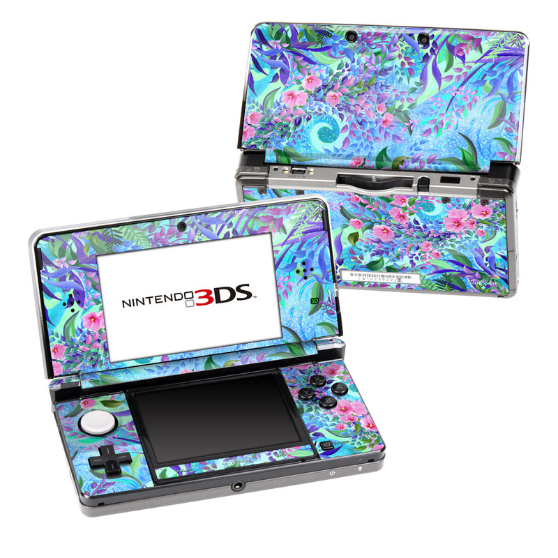 Nintendo 3DS Skin - Lavender Flowers (Image 1)