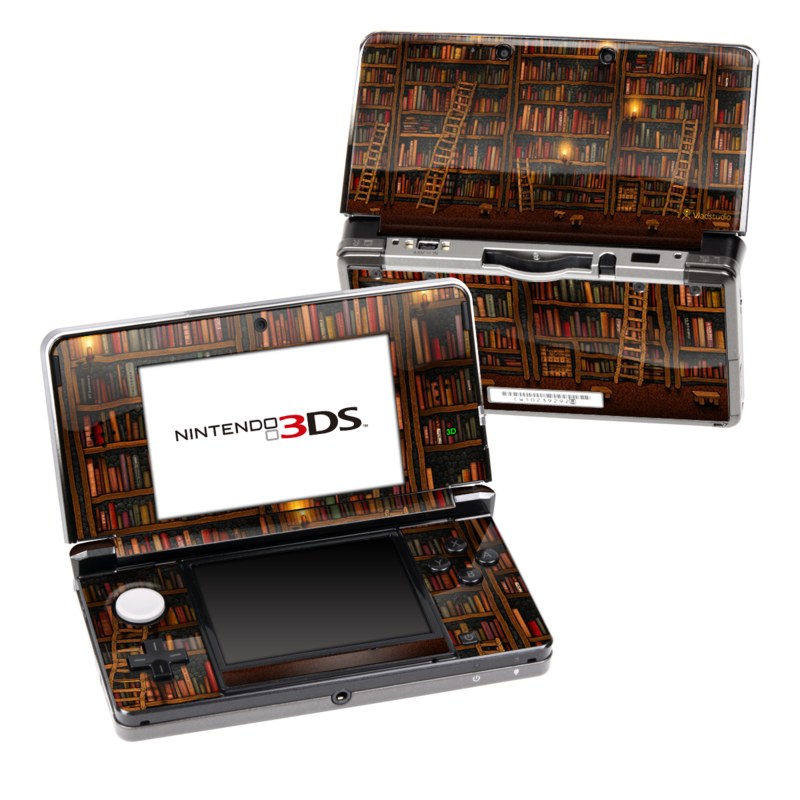 Nintendo 3DS Skin - Library (Image 1)
