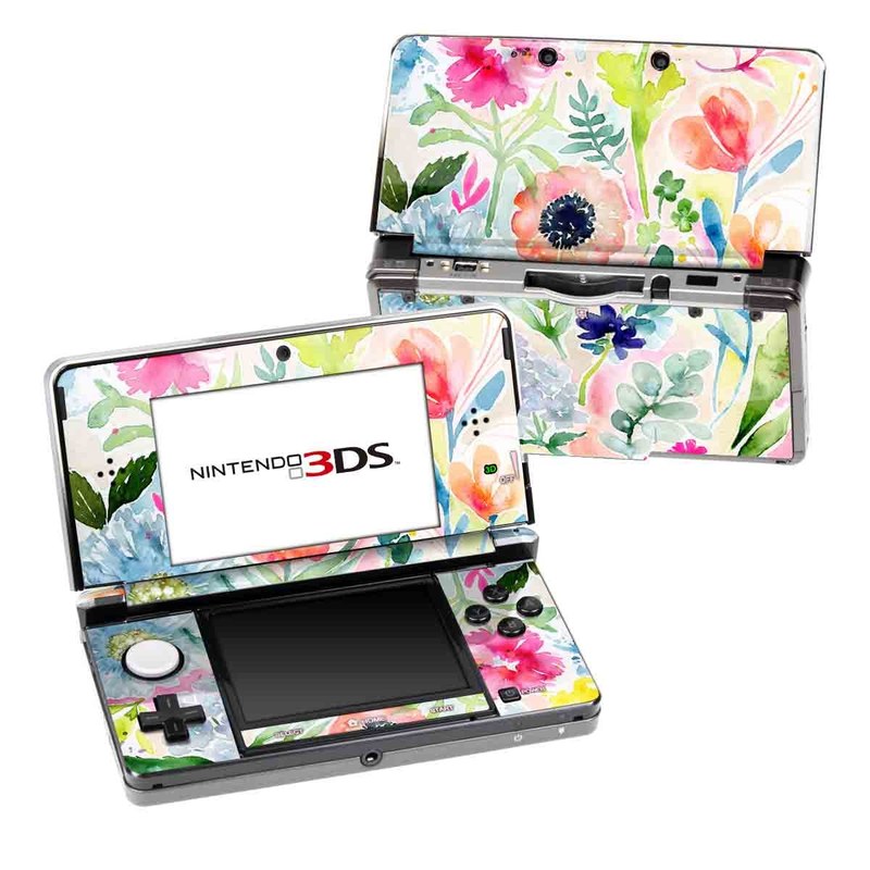 Nintendo 3DS Skin - Loose Flowers (Image 1)