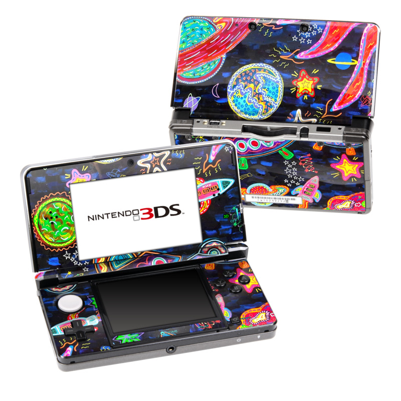 Nintendo 3DS Skin - Out to Space (Image 1)